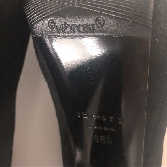 Suede Platform Pumps by Theory - Picture 10 of 16